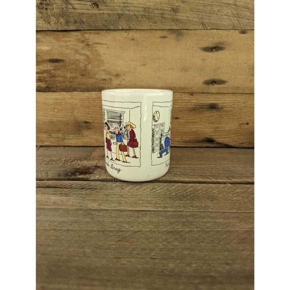 Vintage Nine O'clock Drag - Five O'clock Dash by Mugs - Hallmark Cards - Picture 5 of 9